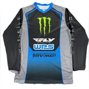 Monster Energy Supercross Championship Racing Jersey Men's Small Blue Motocross